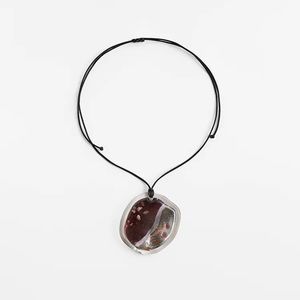Zara cosmic glass necklace